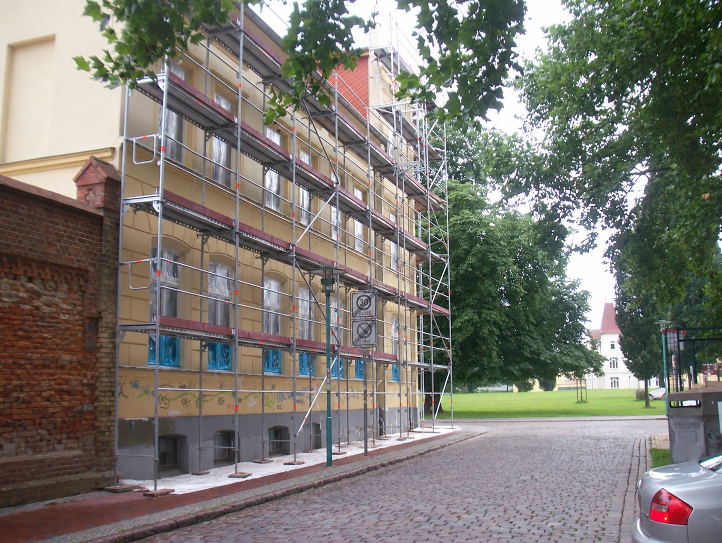 Fassadensanierung in Güstrow