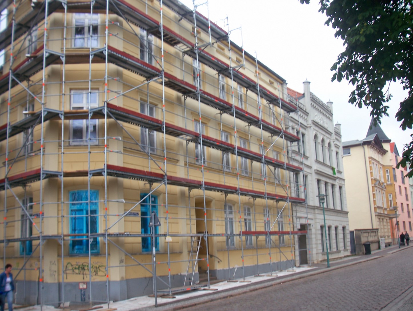 Fassadensanierung in Güstrow