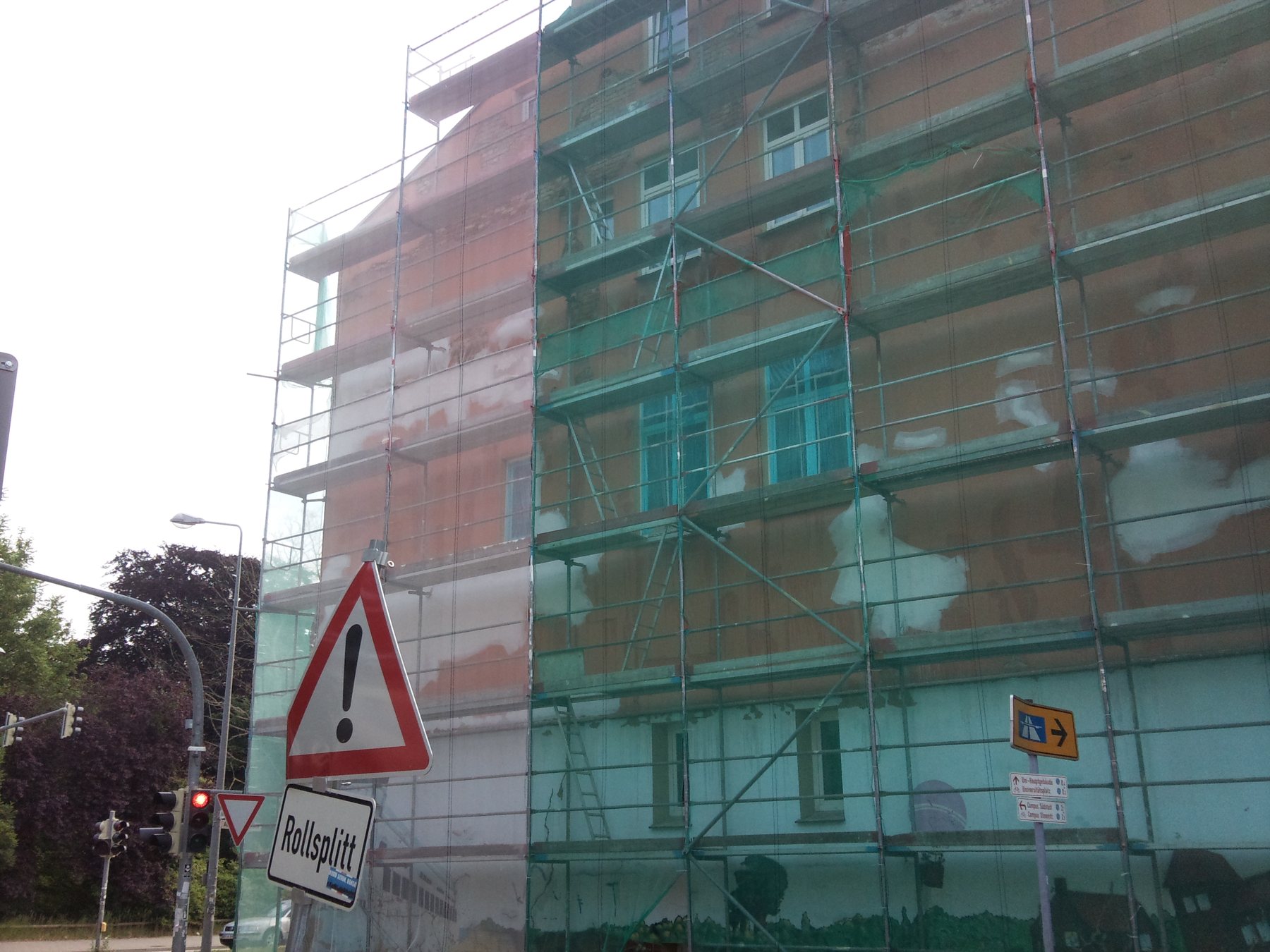 Fassadensanierung in der Rostocker Innenstadt
