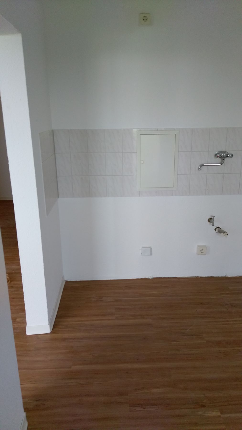 Renovierter Küchenbereich